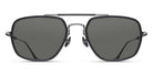 Matsuda® M3123 MTD M3123 Ruthenium/Matte Black/Grey 55 - Ruthenium/Matte Black / Grey Sunglasses