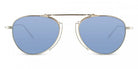Matsuda® M3130 MTD M3130 Palladium White/Cobalt Blue 53 - Palladium White / Cobalt Blue Sunglasses