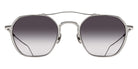 Matsuda® M3145 MTD M3145 Palladium White/Gray Gradient 50 Sunglasses - Palladium White/Grey Gradient
