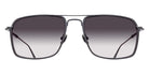 Matsuda® M3146 MTD M3146 Matte Black 57 Sunglasses - Matte Black/Grey Gradient