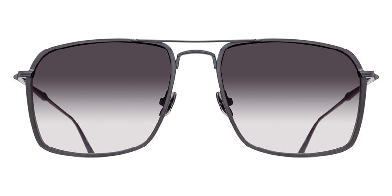 Matsuda® M3146 MTD M3146 Matte Black 57 Sunglasses - Matte Black/Grey Gradient