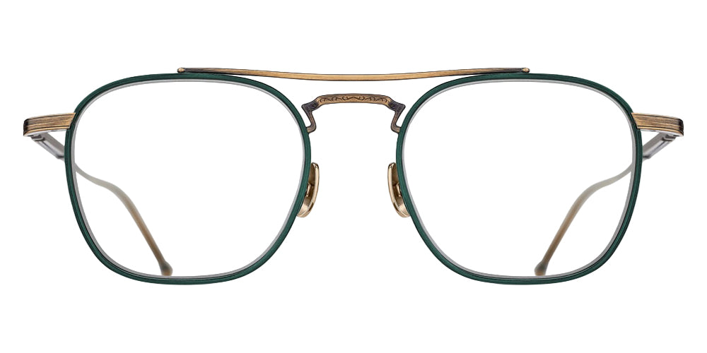Matsuda® M3149 Eyeglasses - Antique Gold-Bottle Green