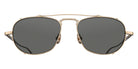 Matsuda® M3151 MTD M3151 Brushed Gold 54 Sunglasses - Brushed Gold/Grey