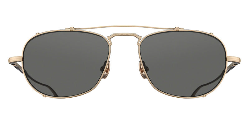 Matsuda® M3151 MTD M3151 Brushed Gold 54 Sunglasses - Brushed Gold/Grey
