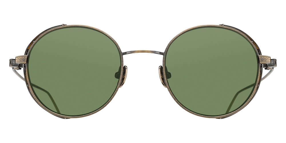 Matsuda® M3152 Sunglasses - Antique Gold/Sage Green