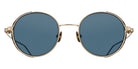 Matsuda® M3152 Sunglasses - Brushed Gold/Blue Grey
