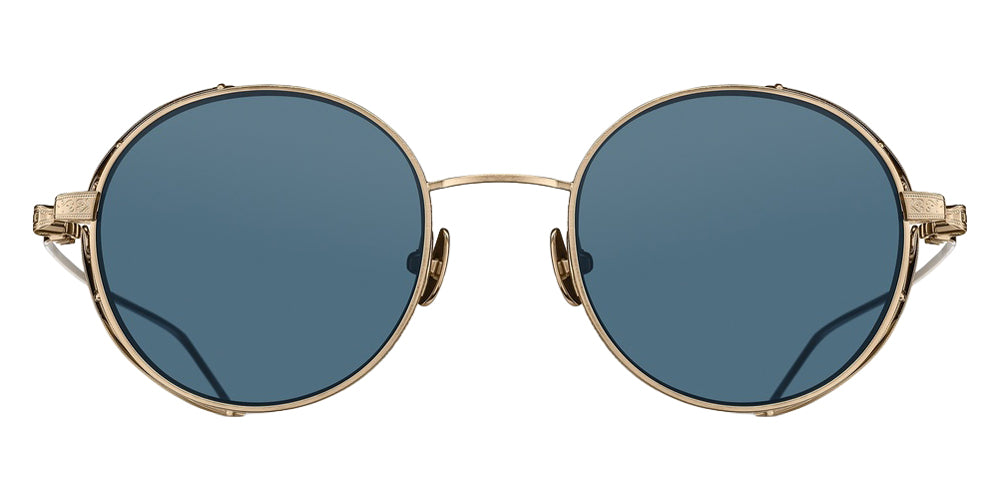 Matsuda® M3152 Sunglasses - Brushed Gold/Blue Grey