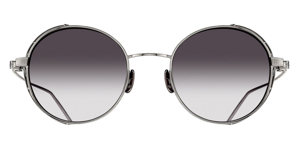 Matsuda® M3152 Sunglasses - Palladium White/Grey Gradient