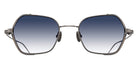 Matsuda® M3153 MTD M3153 Antique Silver 49 Sunglasses - Antique Silver/Blue Grey Gradient