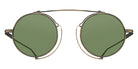 Matsuda® M3154 MTD M3154 Antique Gold 46 Sunglasses - Antique Gold/Sage Green