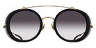 Matsuda® M3155 MTD M3155 Brushed Gold/Black 48 Sunglasses - Brushed Gold/Black/Grey Gradient