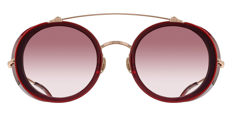 Matsuda® M3155 MTD M3155 Rose Gold/Bordeaux 48 Sunglasses - Rose Gold/Bordeaux/Rose Gradient