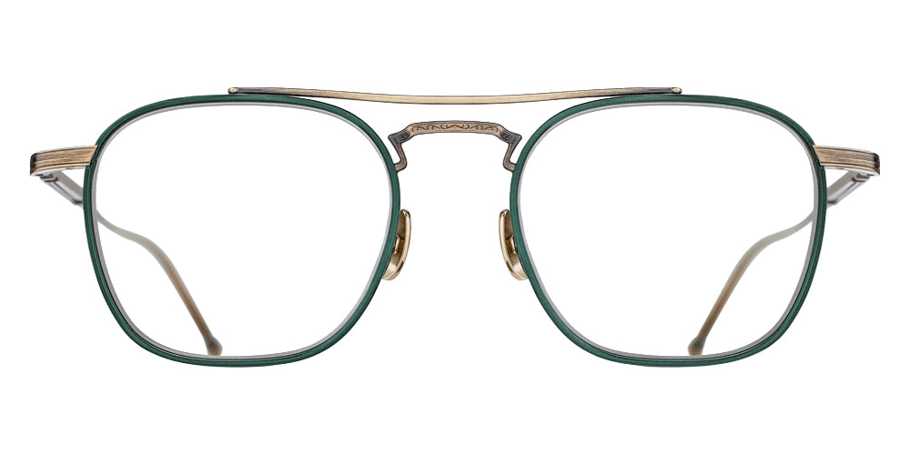 Matsuda® M3157 Eyeglasses - Antique Gold-Bottle Green