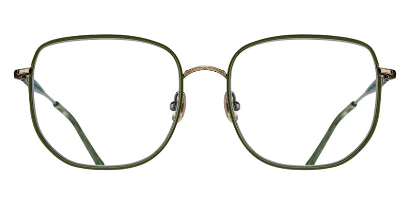 Matsuda® M3158 MTD M3158 Antique Gold/Bottle Green 54 Eyeglasses - Antique Gold/Bottle Green