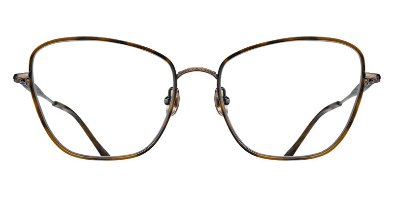 Matsuda® M3159 MTD M3159 Antique Gold/Brown 55 Eyeglasses - Antique Gold/Brown
