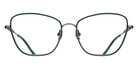 Matsuda® M3159 MTD M3159 Antique Silver/Matte Bottle Green 55 Eyeglasses - Antique Silver/Matte Bottle Green