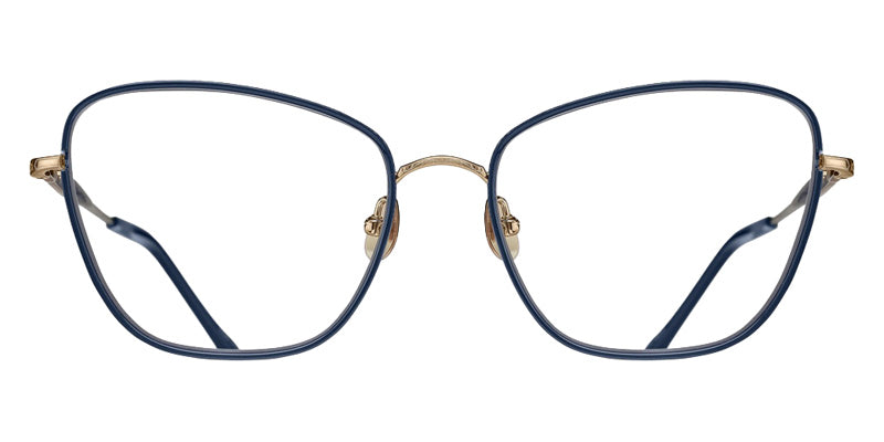Matsuda® M3159 MTD M3159 Brushed Gold/Navy 55 Eyeglasses - Brushed Gold/Navy