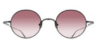 Matsuda® M3168 MTD M3168 Matte Black 46 Sunglasses - Matte Black/Rose Gradient