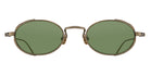 Matsuda® M3169 MTD M3169 Antique Gold 50 Sunglasses - Antique Gold/Sage Green