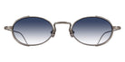 Matsuda® M3169 MTD M3169 Antique Silver 50 Sunglasses - Antique Silver/Blue Grey Gradient