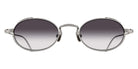 Matsuda® M3169 MTD M3169 Palladium White 50 Sunglasses - Palladium White/Grey Gradient
