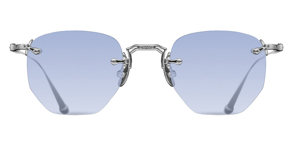 Matsuda® M5006 Sunglasses - Palladium White/Cobalt Blue