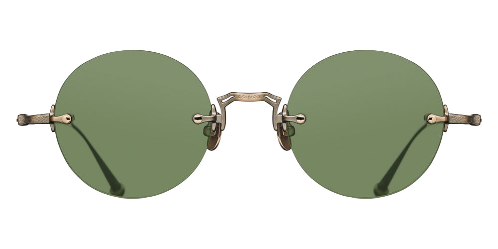 Matsuda® M5007 Sunglasses - Antique Gold/Sage Green