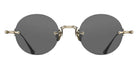 Matsuda® M5007 Sunglasses - Brushed Gold/Grey