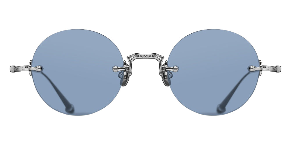 Matsuda® M5007 Sunglasses - Palladium White/Cobalt Blue