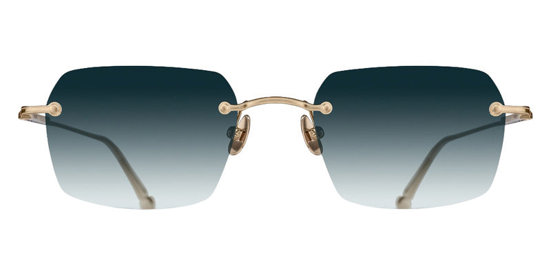 Matsuda® M5008 MTD M5008 Brushed Gold/Blue Gradient 51 Sunglasses - Brushed Gold/Blue Gradient