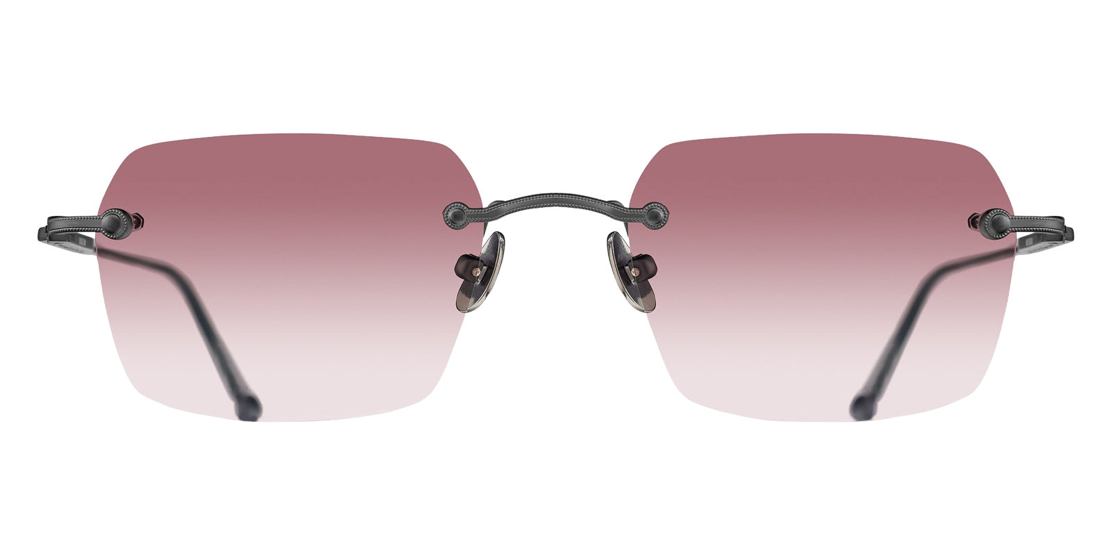 Matsuda® M5008 MTD M5008 Matte Black/Rose Gradient 51 Sunglasses - Matte Black/Rose Gradient