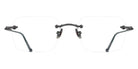 Matsuda® M5008 MTD M5008 Matte Black/Clear Lens 51 Eyeglasses - Matte Black