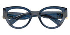 Miu Miu® MU 01VV Eyeglasses MU 01VV 08Q1O1 52 - Blue Transparent