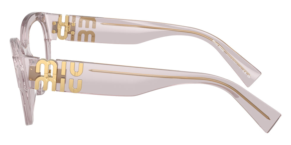 Miu Miu® MU 01VV Eyeglasses MU 01VV 12W1O1 52 - Transparent Mauve