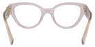 Miu Miu® MU 01VV Eyeglasses MU 01VV 12W1O1 52 - Transparent Mauve