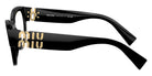 Miu Miu® MU 01VV Eyeglasses MU 01VV 1AB1O1 52 - Black