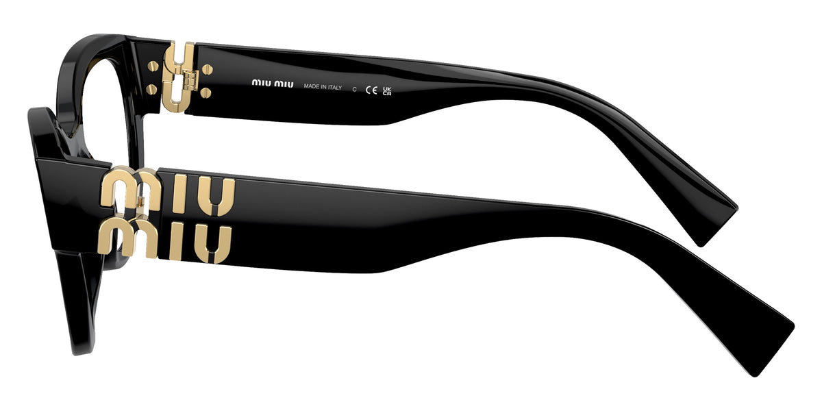 Miu Miu® MU 01VV Eyeglasses MU 01VV 1AB1O1 52 - Black