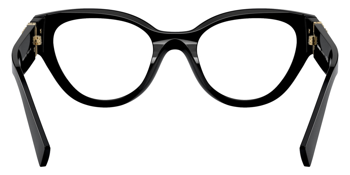 Miu Miu® MU 01VV Eyeglasses MU 01VV 1AB1O1 52 - Black