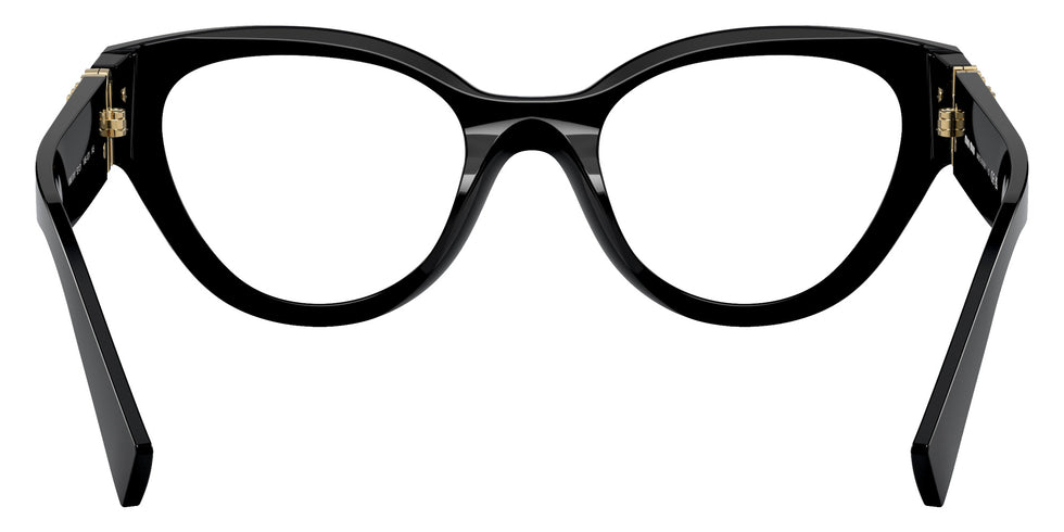 Miu Miu® MU 01VV Eyeglasses MU 01VV 1AB1O1 52 - Black