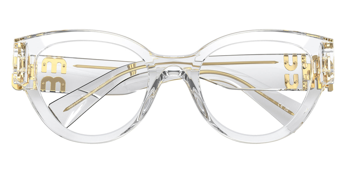 Miu Miu® MU 01VV Eyeglasses MU 01VV 2AZ1O1 52 - Clear