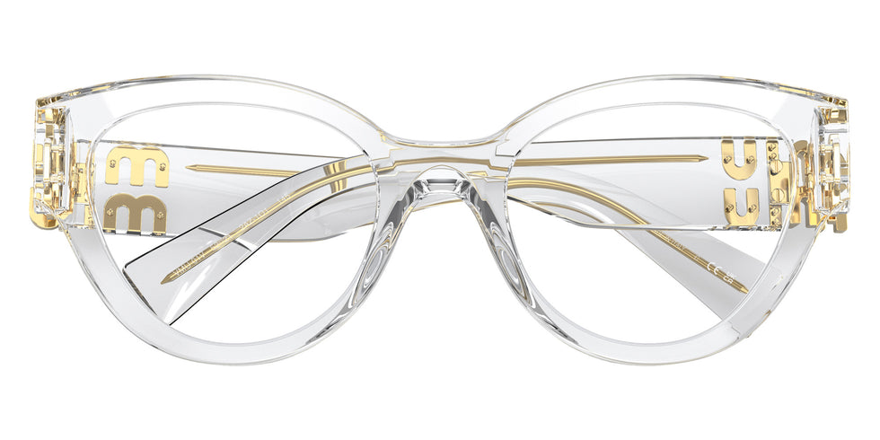 Miu Miu® MU 01VV Eyeglasses MU 01VV 2AZ1O1 52 - Clear