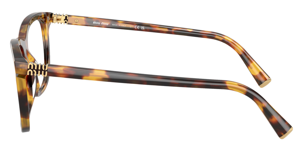 Miu Miu® MU 01WV Eyeglasses MU 01WV 14L1O1 52 - Honey Havana