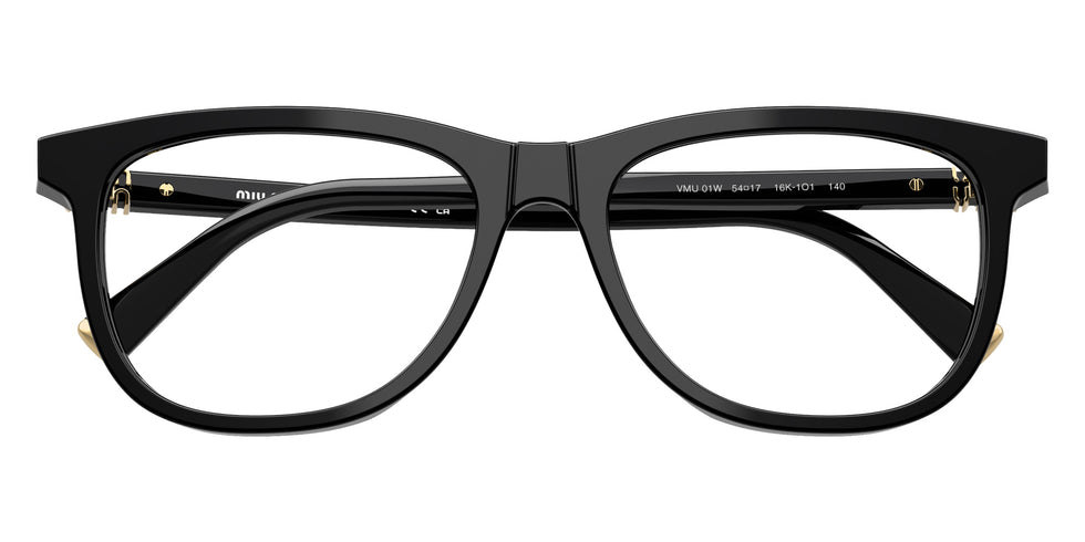 Miu Miu® MU 01WV Eyeglasses MU 01WV 16K1O1 54 - Black