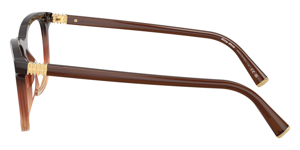 Miu Miu® MU 01WV Eyeglasses MU 01WV 24C1O1 54 - Transparent Brown