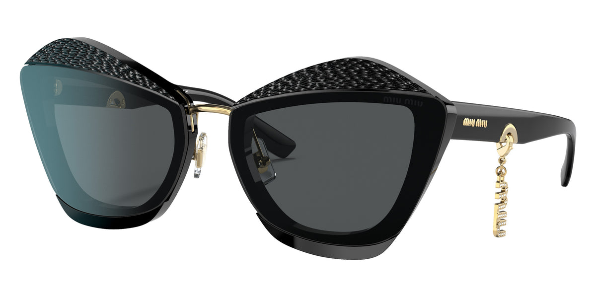 Miu Miu® MU 01XS Sunglasses MU 01XS 01Q5S0 67 - Black