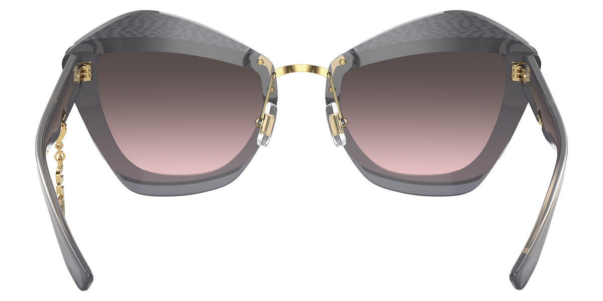 Miu Miu® MU 01XS Sunglasses MU 01XS 02O146 67 - Dark Grey Transparent