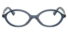 Miu Miu® MU 01XV Eyeglasses MU 01XV 08Q1O1 50 - Blue Crystal
