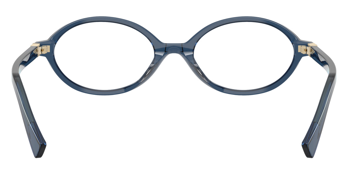 Miu Miu® MU 01XV Eyeglasses MU 01XV 08Q1O1 50 - Blue Crystal