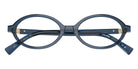 Miu Miu® MU 01XV Eyeglasses MU 01XV 08Q1O1 50 - Blue Crystal