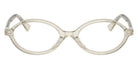Miu Miu® MU 01XV Eyeglasses MU 01XV 12U1O1 50 - Hemp Transparent